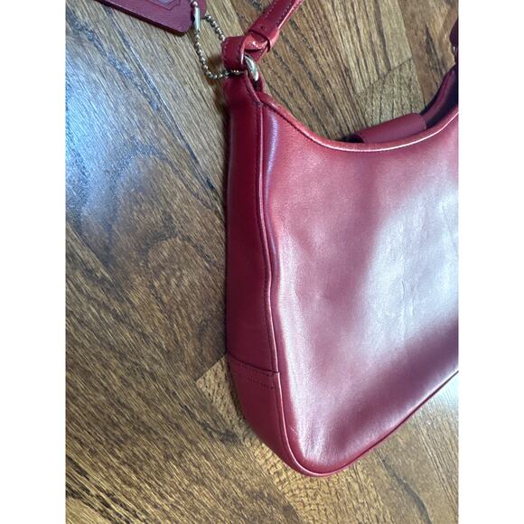 Y2K VINTAGE Coach Legacy Red Demi
Hobo Shoulder Bag No-G1K-8319 - Picture 6 of 8